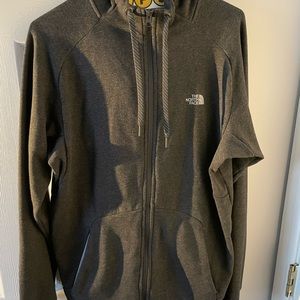 North face zip up jacket